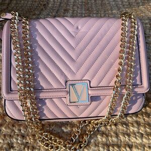 Victoria's Secret Pink Shoulder crossbody Bag with Gold Chain
